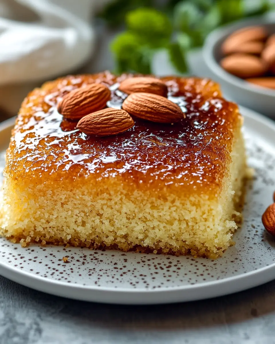 Keto Ägyptisches Basbousa: Irresistibly Moist Semolina Cake 7