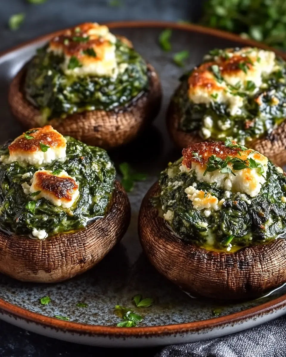 Spinat-Feta gefüllte Champignons: Irresistibly Cheesy Bites 5 z378vtve7qyj2mbb6nm7