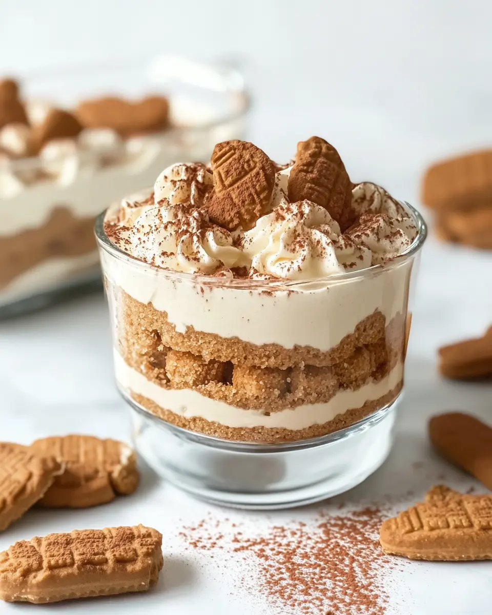 Einfaches Biscoff Tiramisu: Das beste Rezept ohne Backen