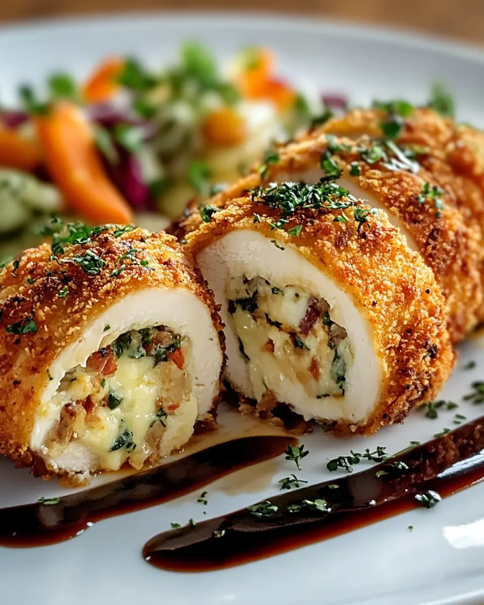 Gefülltes paniertes Hähnchen: The Juicy Homemade Delight 6