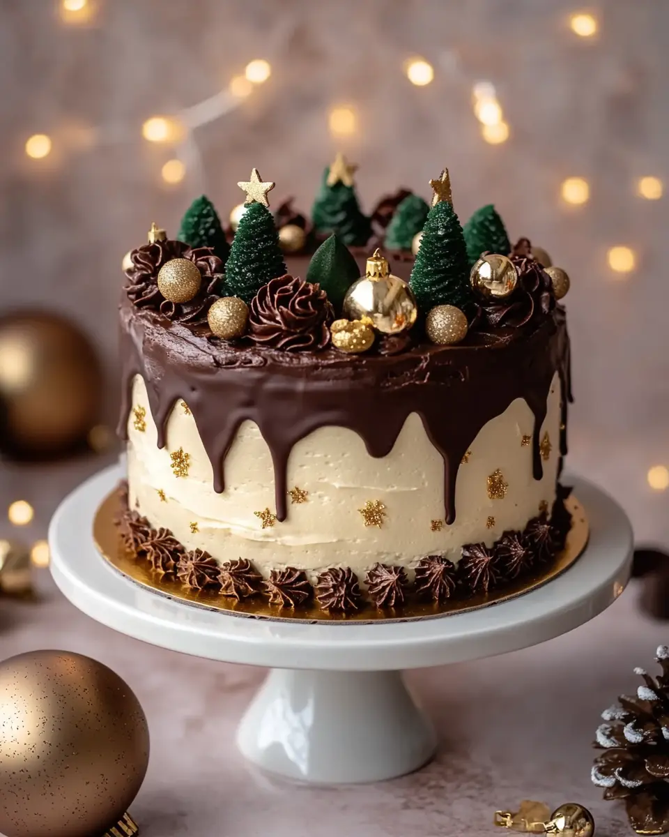 Edle Weihnachtstorte – Festliches Highlight für jeden Anlass