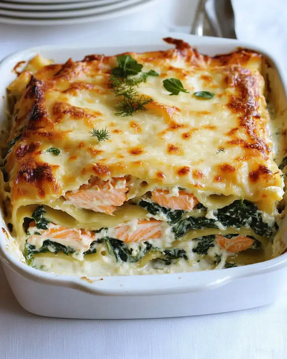 Lachs-Spinat-Lasagne: Indulgent Comfort with a Twist 6 bm24uc6svcdjygaf8h49