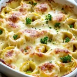 Tortellini Auflauf mit Käse-Sahne-Soße: Cremiger Genuss aus dem Ofen First Image First Image