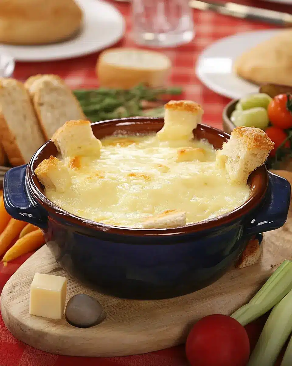 Käsefondue aus dem Ofen: Irresistibly Cheesy Delight! 5 cavbalbz5vl0w51kcemn