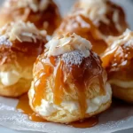 Kokos-Karamell Cream Puffs First Image First Image