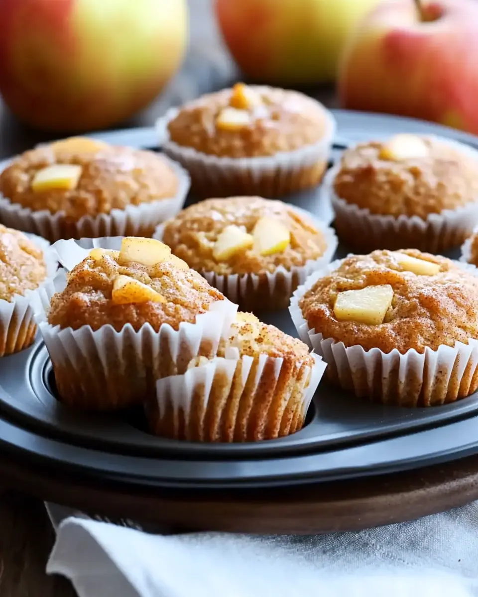 Gesunde Apfelmuffins First Image First Image