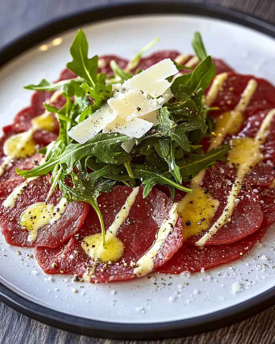 Rinder-Carpaccio: The Best Homemade Delight You’ll Adore 6 d9utavrivcc9pkhw3mjp