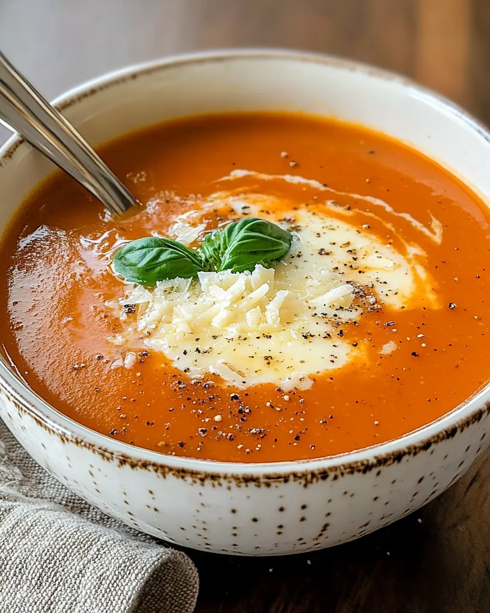 Tomatensuppe mit Parmesan: The Best Comfort Soup Ever! 7