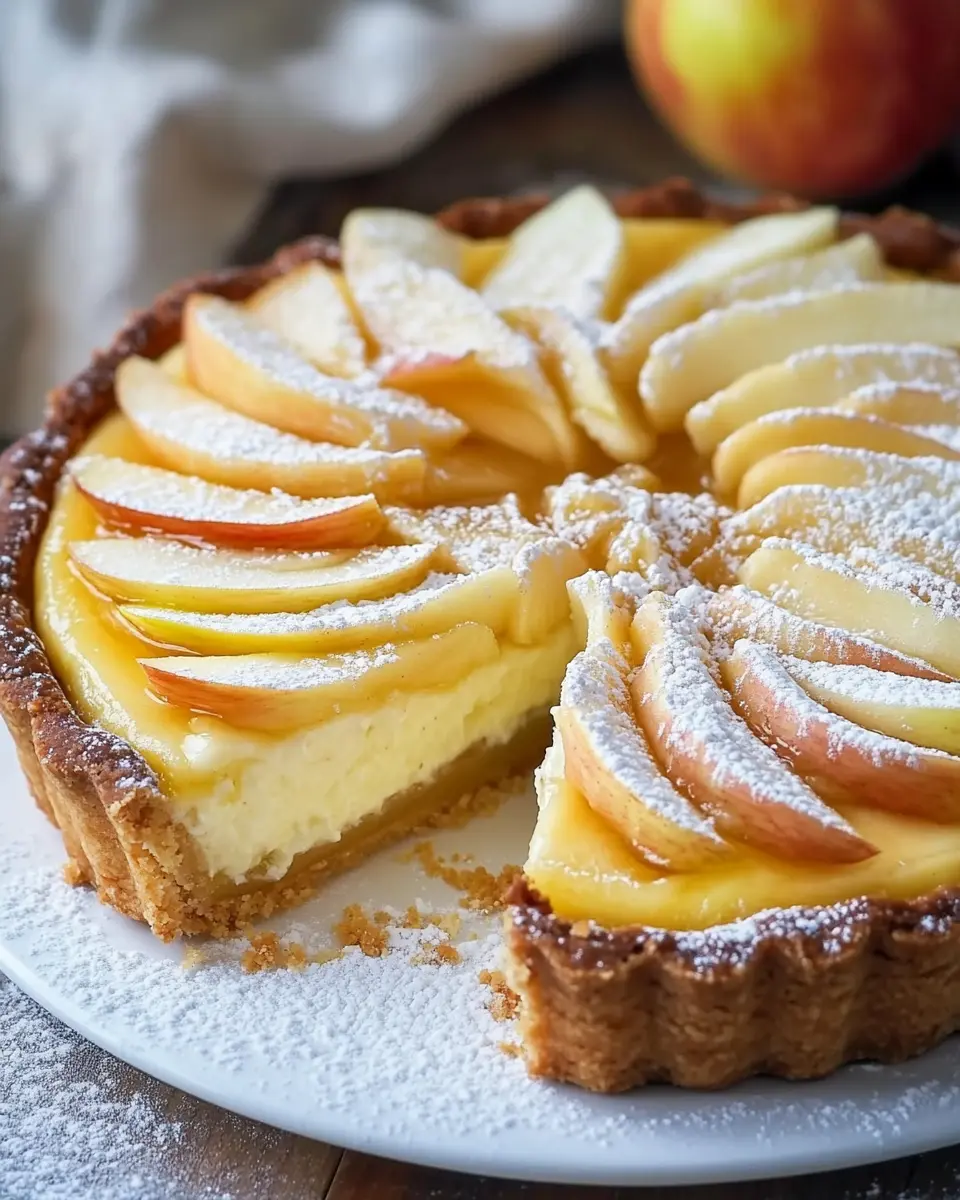 Schwedische Apfeltorte mit Vanillepudding: Einfach und Cremig Genießen 5
