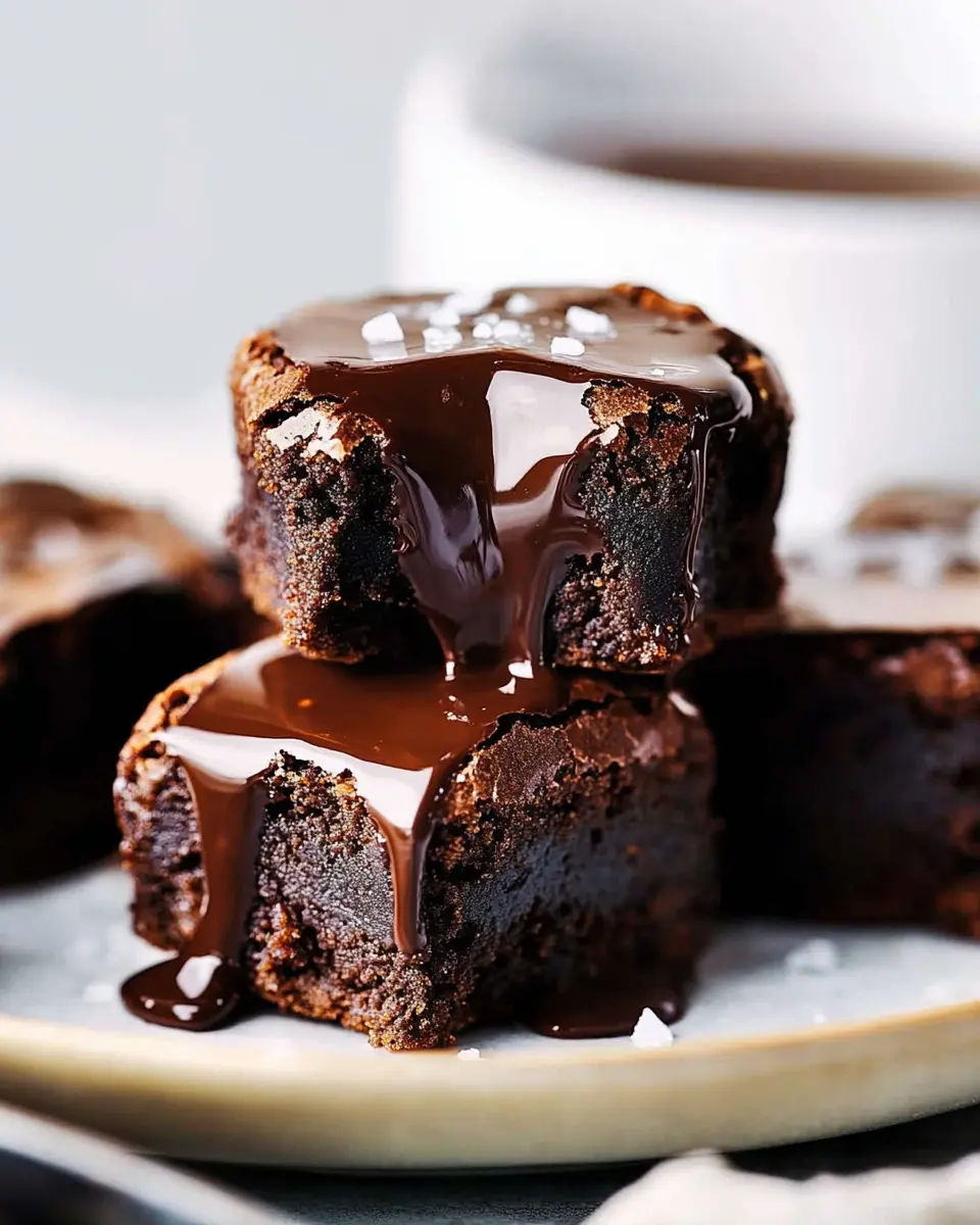 Heiße-Schokolade Brownie Bites