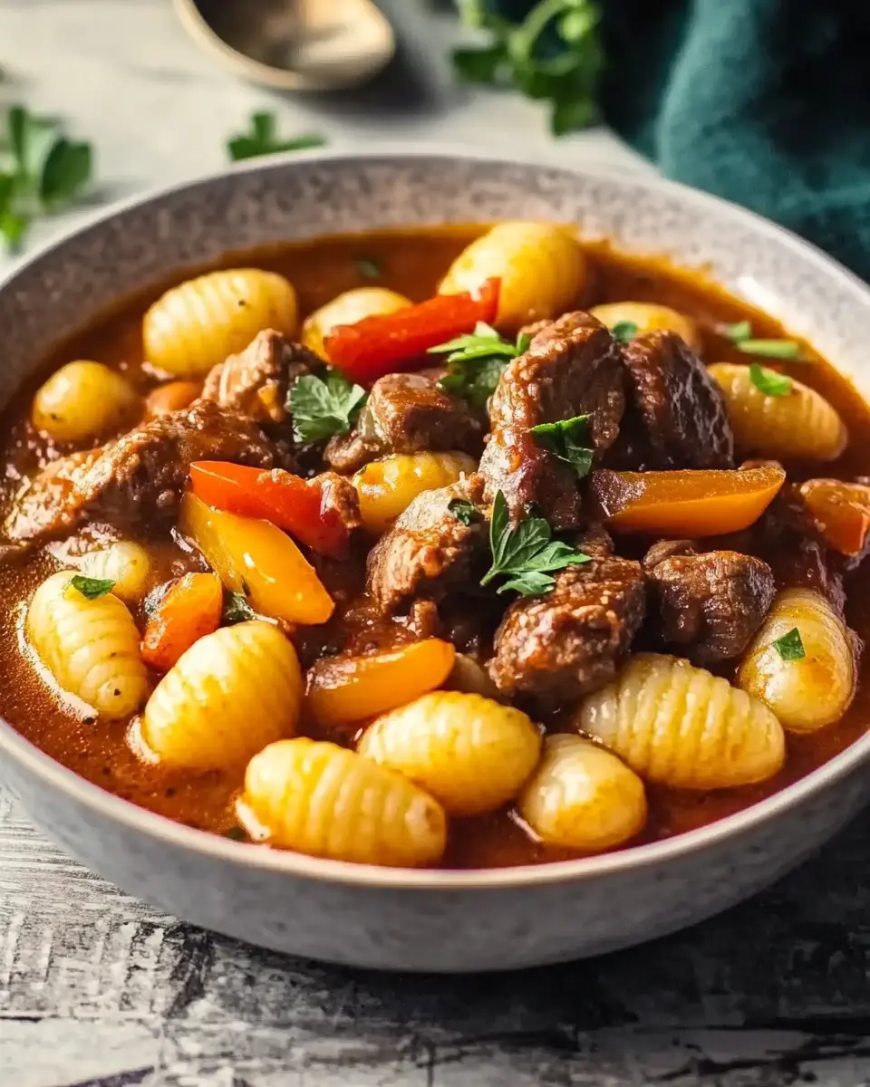 Gnocchi Gulasch Topf: Cozy Comfort for Chilly Nights 7