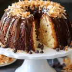 Samoa Bundt Cake – Der ultimative Genusskuchen mit Karamell, Schokolade und Kokos First Image First Image