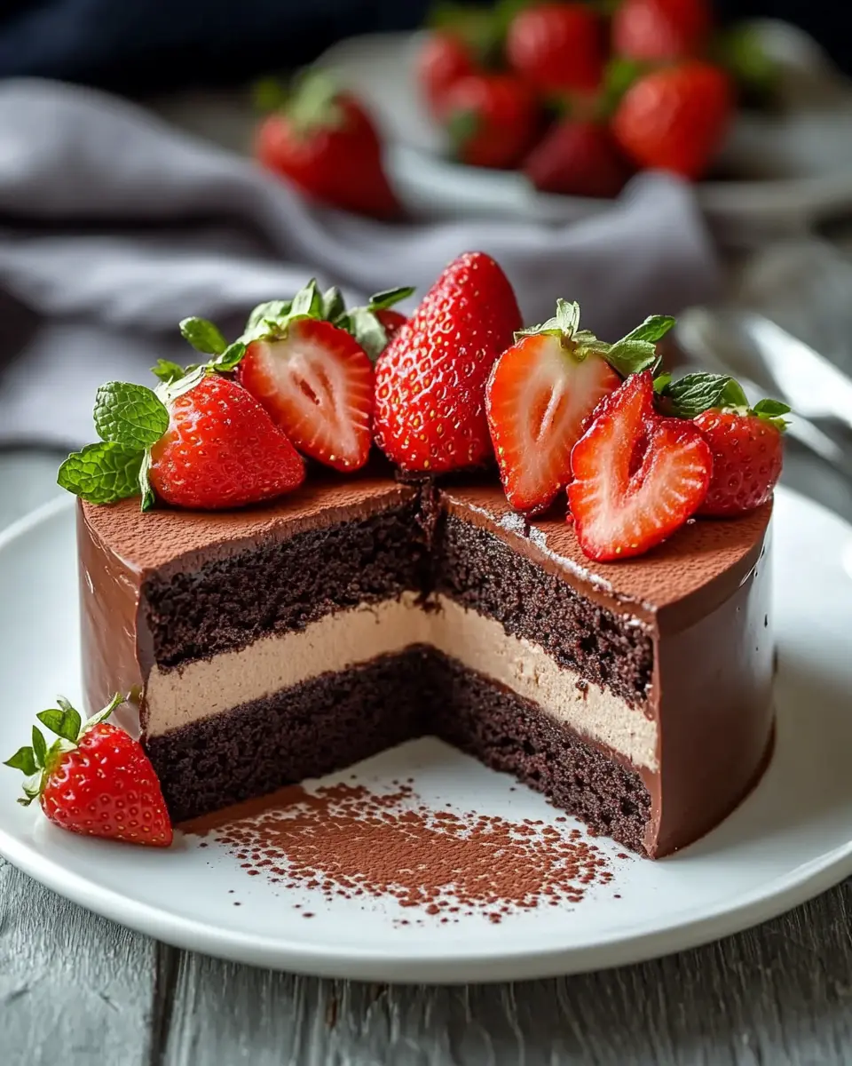Himmlische Schokomousse Torte: Creamy, Fruity, Irresistibly Yours! 5 g7wwne0aio6z9nkvfcmc