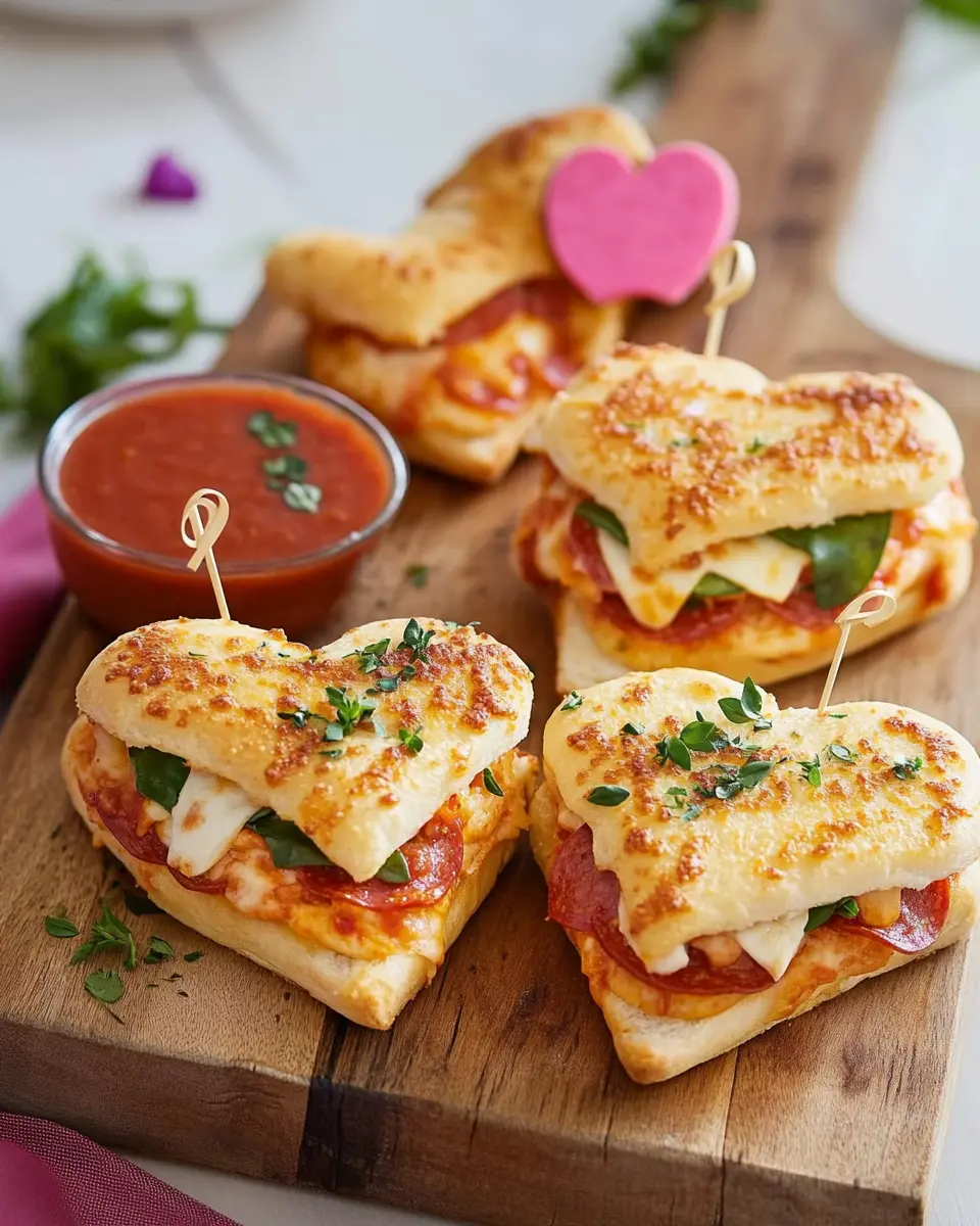 Pizzaherzen Sandwich: Irresistibly Cheesy Love in Every Bite 6
