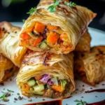 Knusprige Gemüsetaschen – Veganer Genuss mit Biss First Image First Image