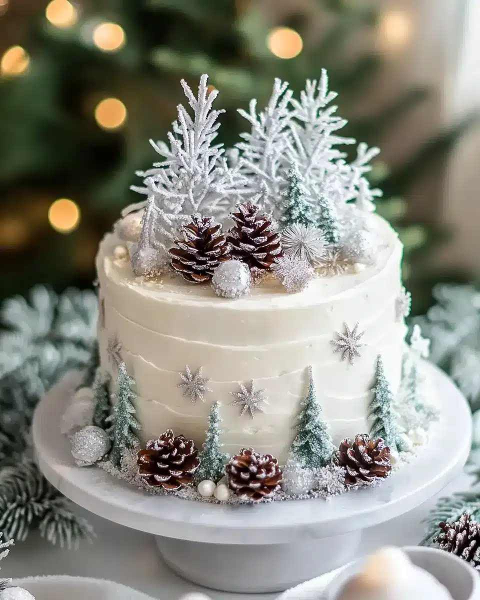 Winterwunderland Torte