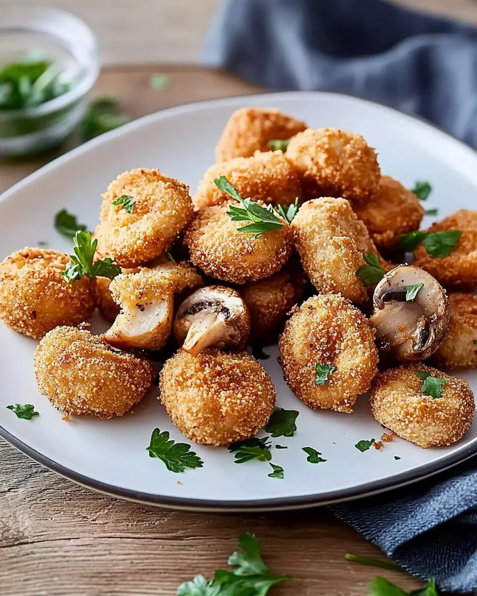 Panierte Champignons: Irresistibly Crunchy Bites at Home 6