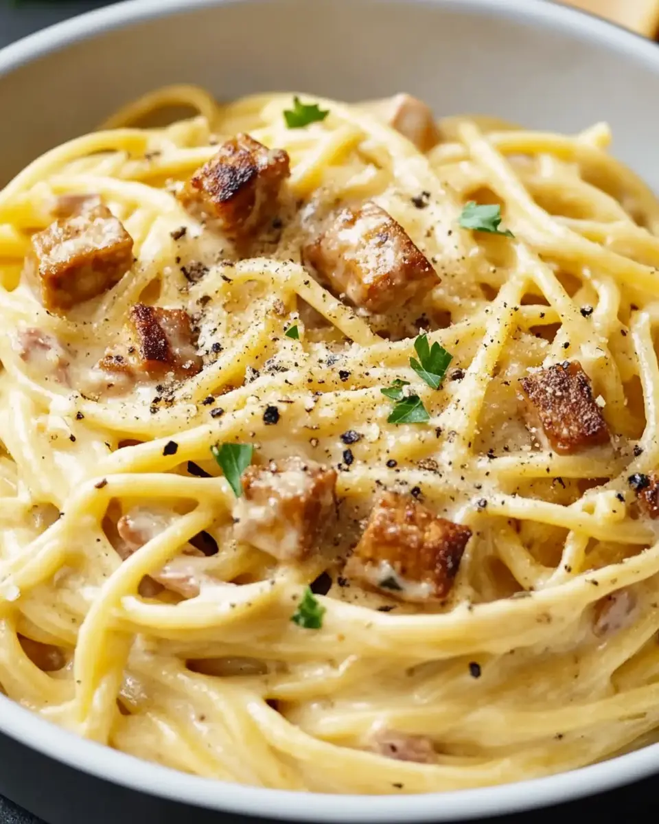 Carbonara mit Räuchertofu: Bestes Rezept in 20 Min für Genuss 7 ikij3arrmkoe7np2bwva