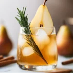 Spiced Pear Vodka Cocktail First Image First Image