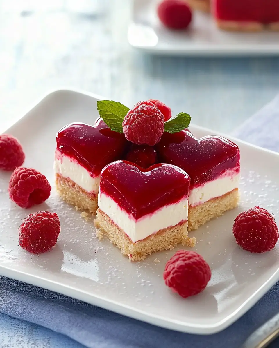 Himbeer-Tiramisu-Herzen First Image First Image