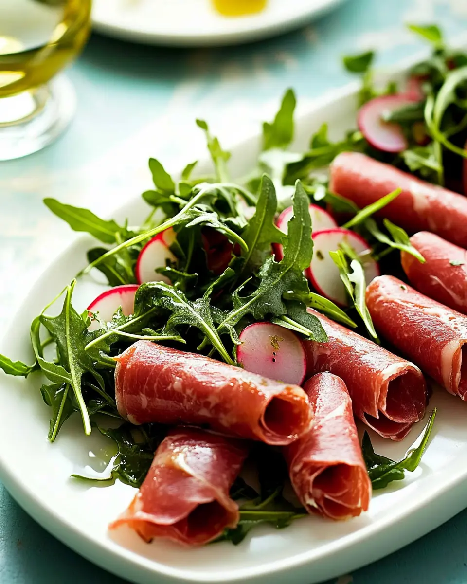 Bresaola-Röllchen First Image First Image