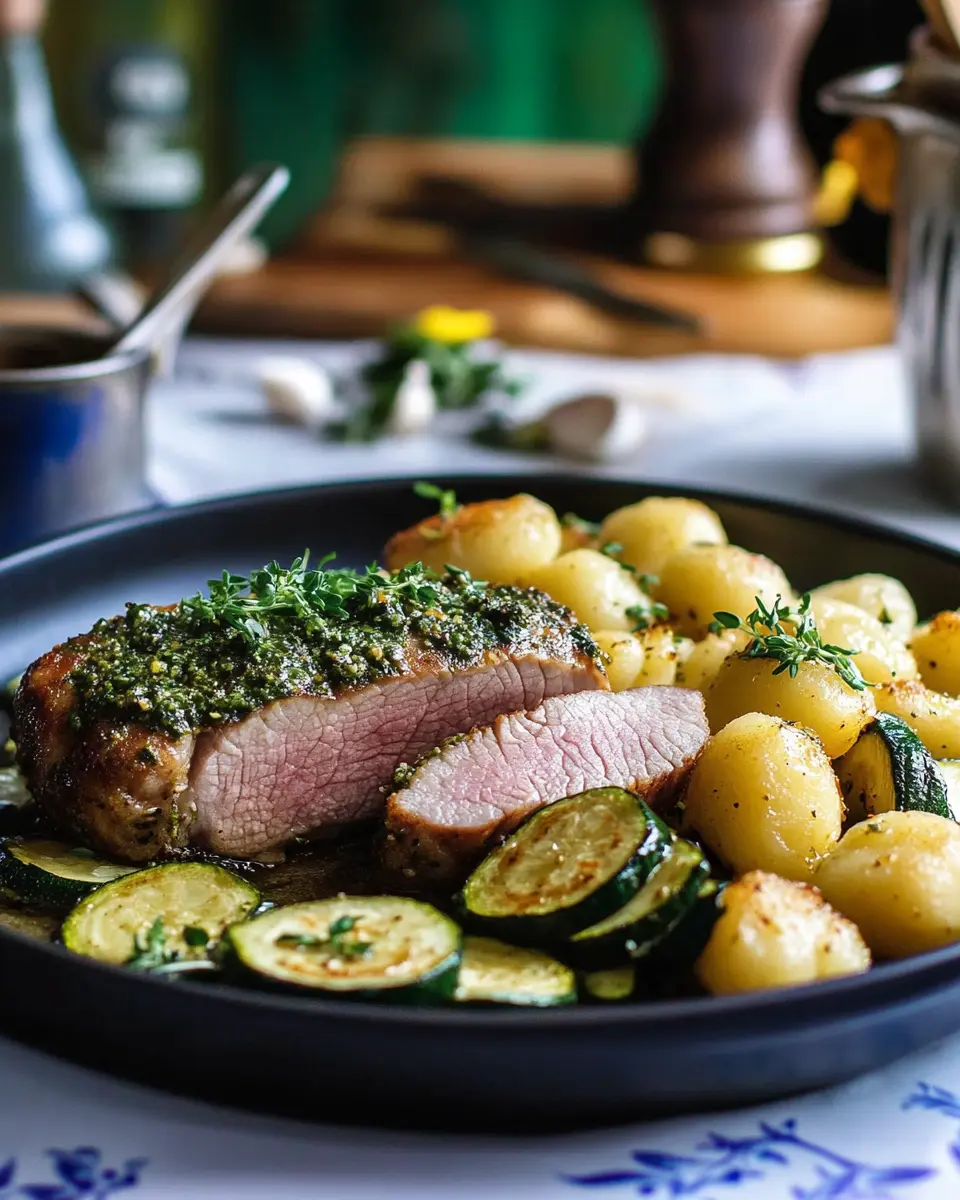 Schweinefilet im Kräutermantel: Irresistibly Creamy Gnocchi Delight 7