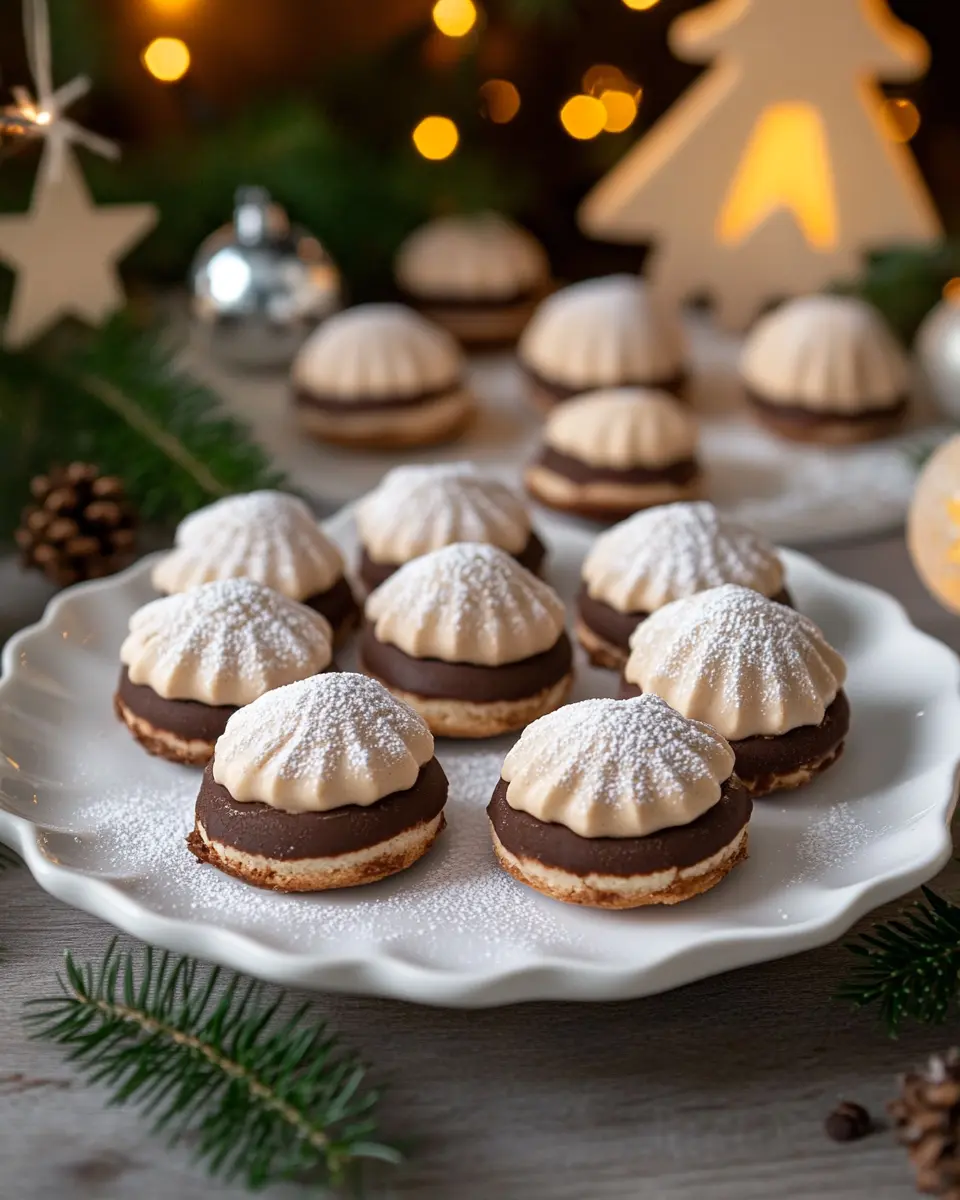 Feenküsse mit Toffifee in der Weihnachtsbäckerei First Image First Image