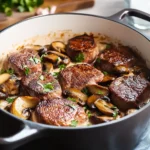 Klassischer Filettopf mit Champignons First Image First Image