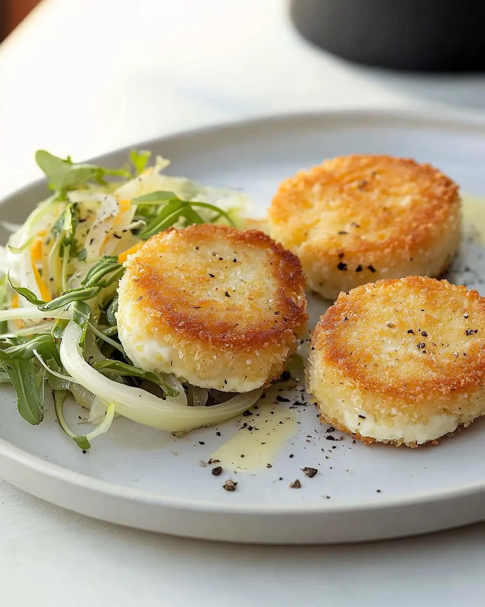 Panierte Ziegenkäsetaler mit Fenchelsalat: Irresistibly Crunchy! 5 mavbfug4cmrcjfgt0gui