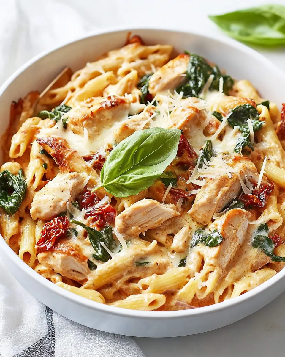 Cremiger Tuscan Chicken Pasta-Auflauf: Your New Indulgent Favorite 6 miurgsgwonjmcbvehsoy