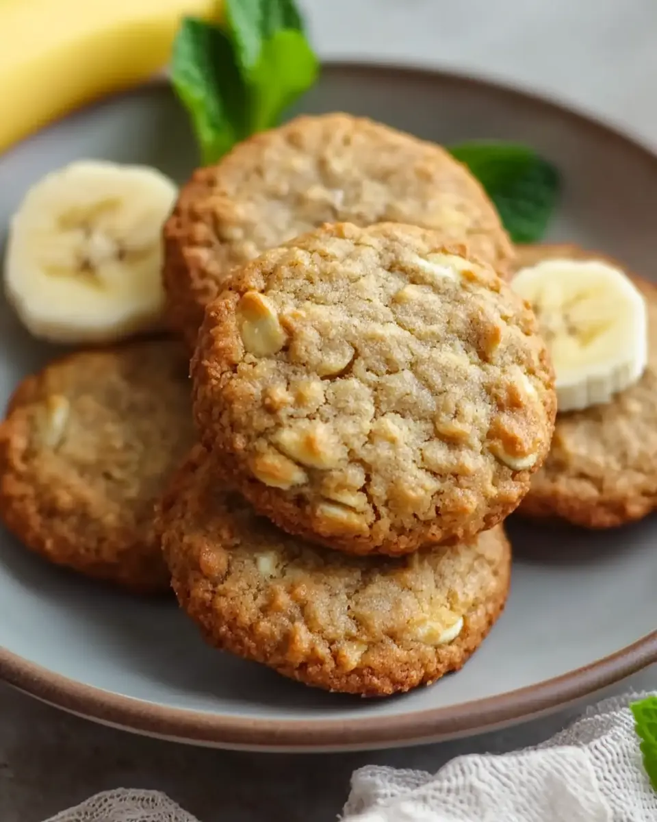 Bananenkekse – Einfaches Rezept ohne Zucker