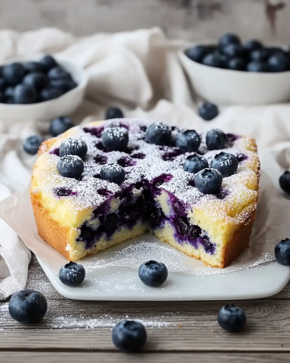 Saftiger Heidelbeer Blechkuchen – Einfaches Rezept für jede Gelegenheit