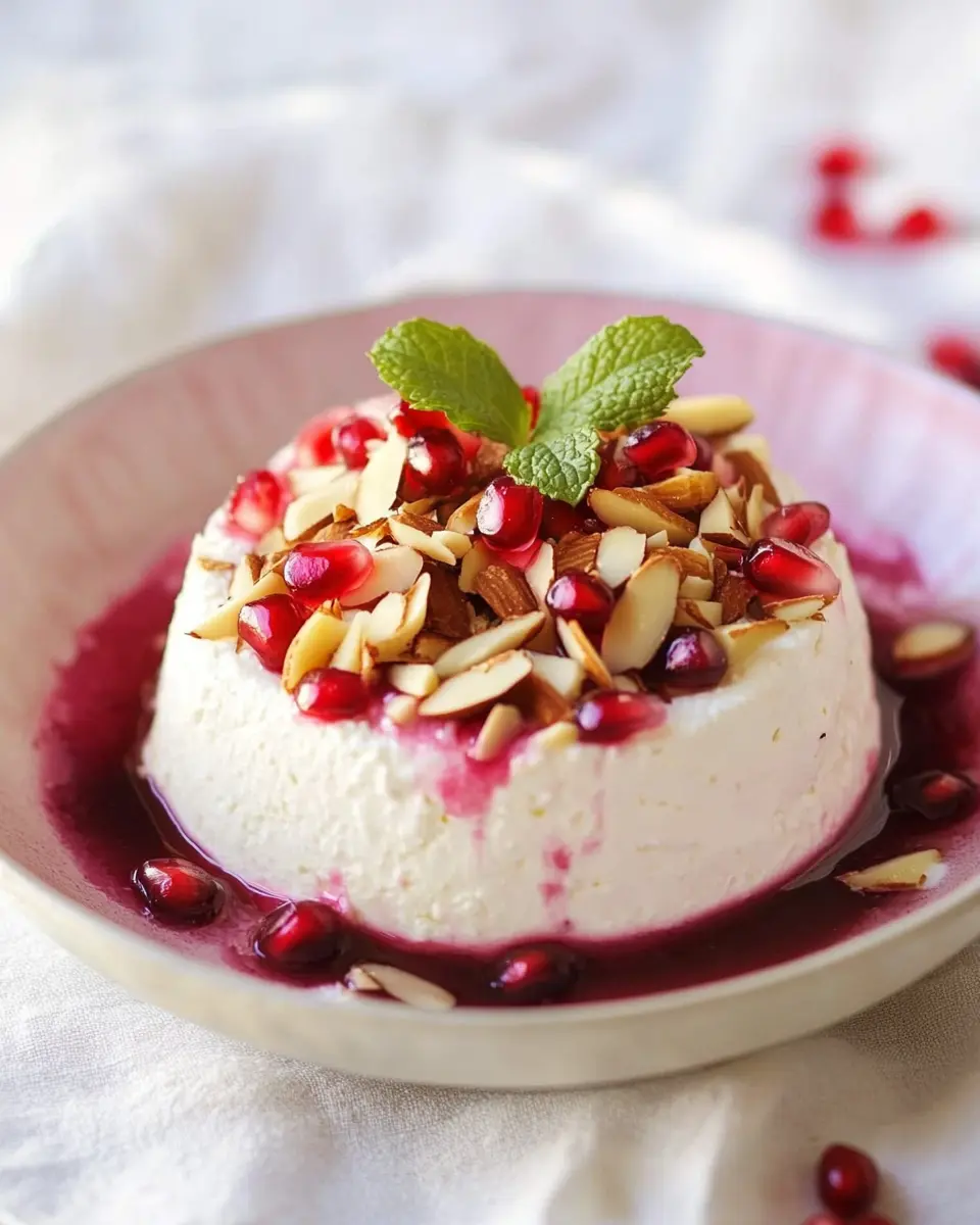 Ricotta mit Granatapfel und Mandeln: A Delightfully Indulgent Treat 6 n2unn3ohbim24i9trnee