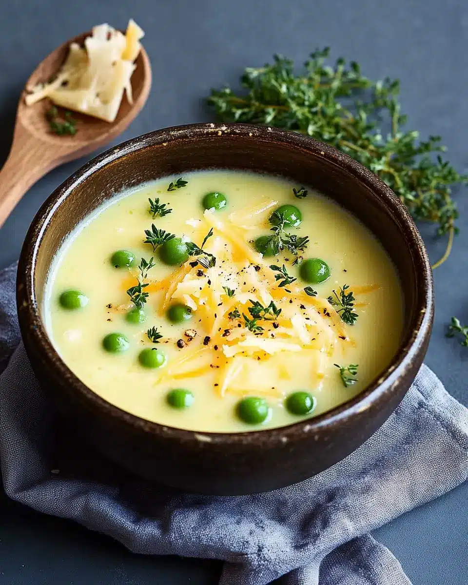 Käsesuppe mit Erbsen: The Creamy Comfort You’ve Been Craving 5