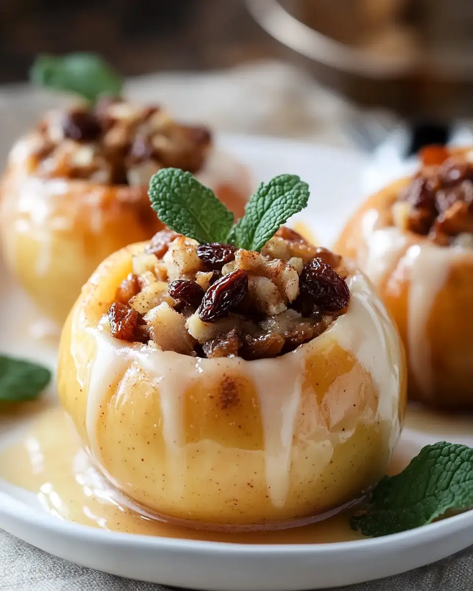 Herrliche Bratäpfel Mit Vanillesoße