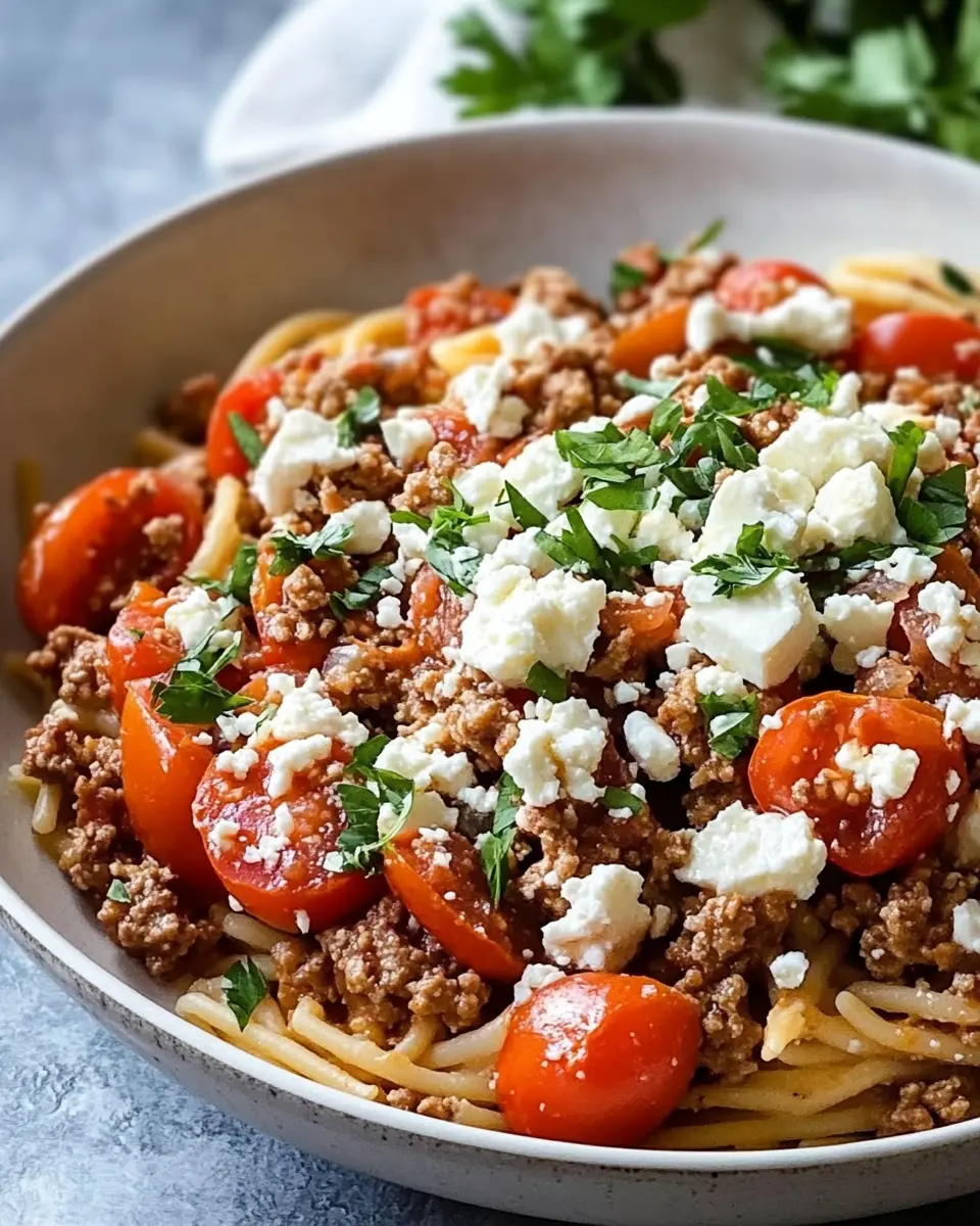 Hackfleischpfanne mit Kritharaki: Herzhaft, einfach & unwiderstehlich! 7