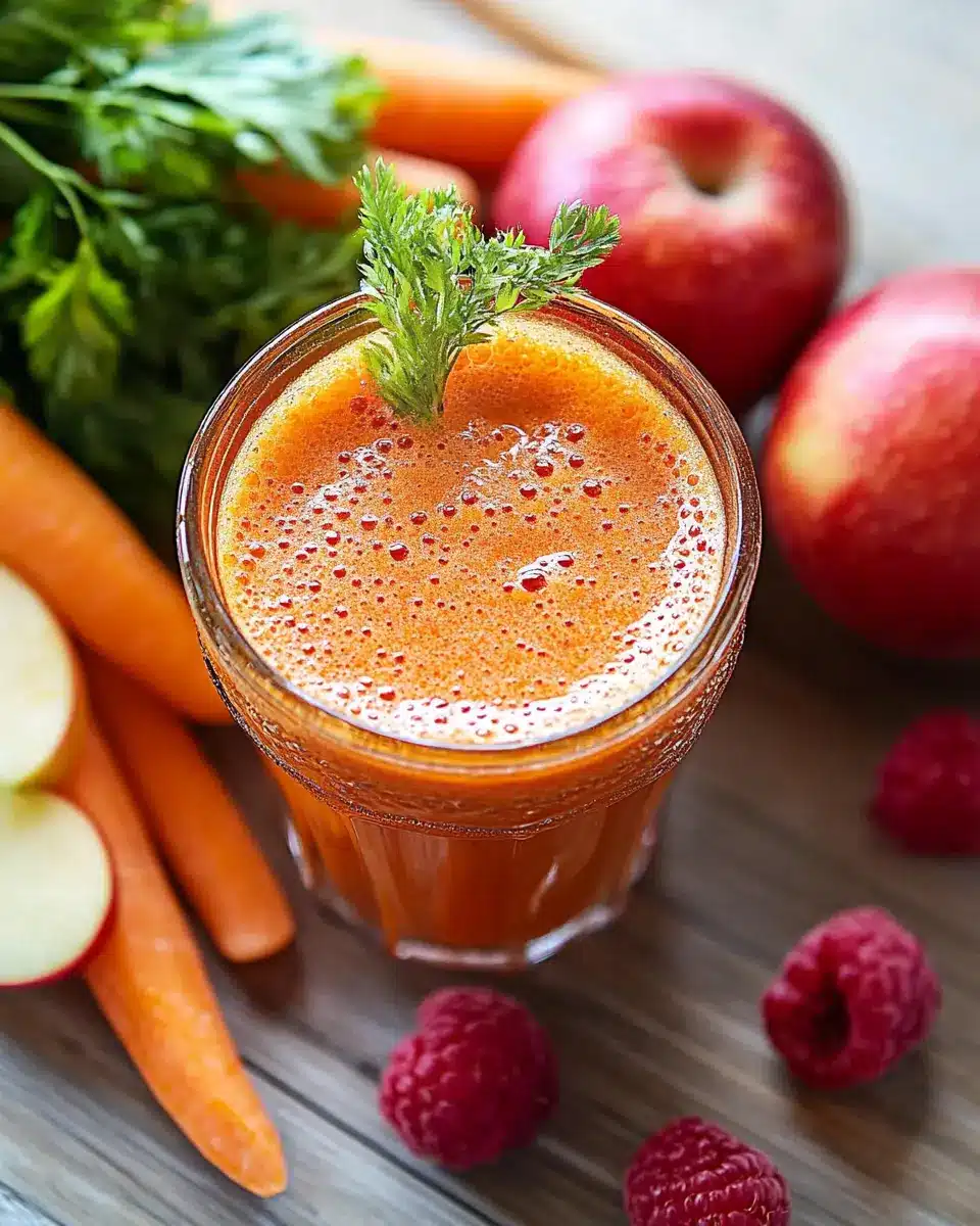 Karotten Apfel Himbeer Saft: Deliciously Refreshing Twist! 5