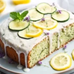 Veganer Zucchini Zitronen Kuchen – Bester Sommerkuchen First Image First Image
