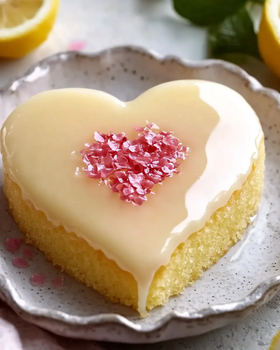 Herz Motivkuchen mit Zitronenguss – 5 Tipps für saftigen Genuss