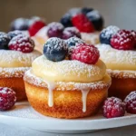 Quark-Muffins mit Vanillepudding First Image First Image