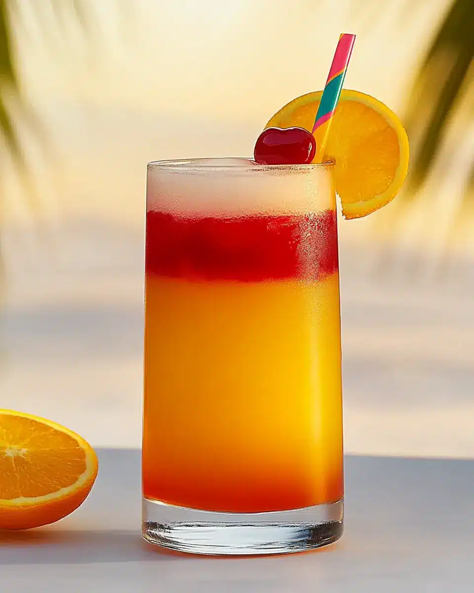 Fruchtiger Tequila Sunrise