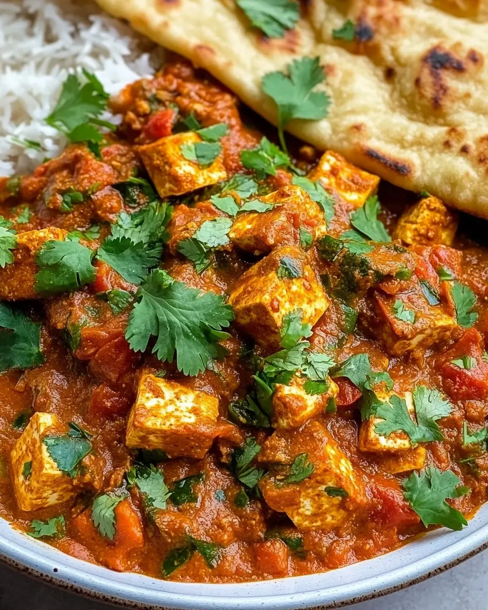 Tofu Tikka Masala – Bestes veganes Rezept First Image First Image
