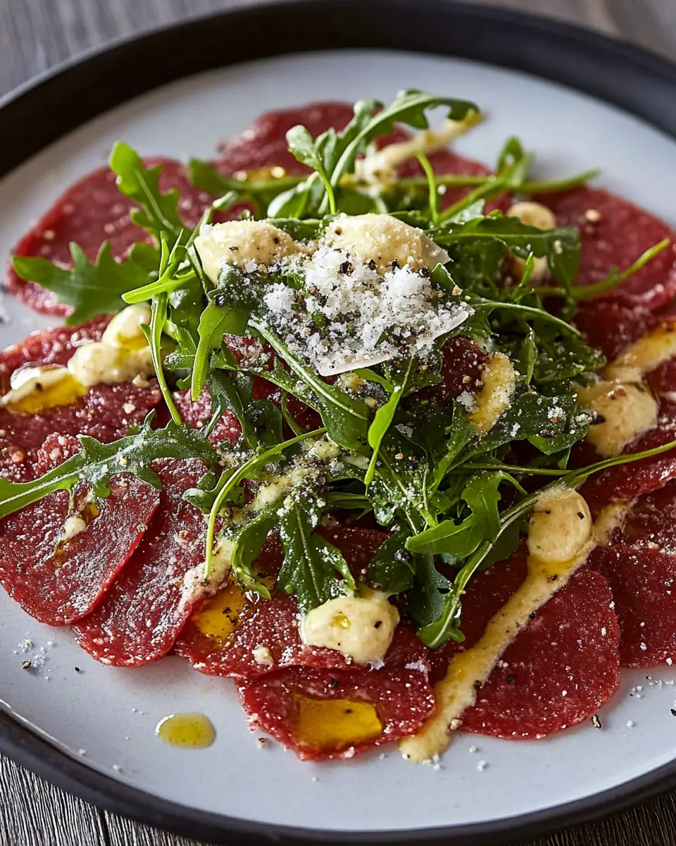 Rinder-Carpaccio First Image First Image