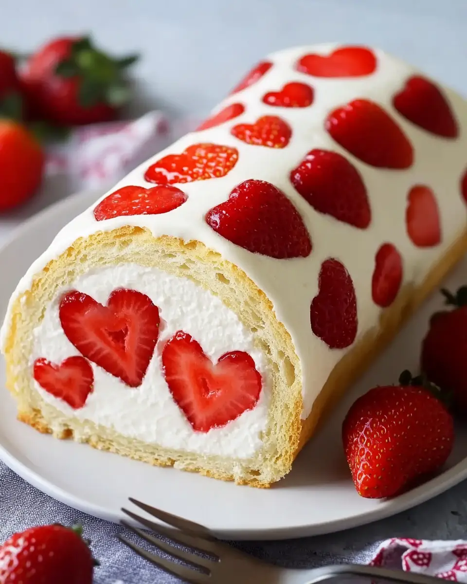 Erdbeer Biskuitrolle mit Herzen: The Sweetest Delight for Celebrations 5 wuomucqc8lr56ojkyclc