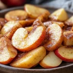 Zimt-Äpfel aus der Heißluftfritteuse First Image First Image