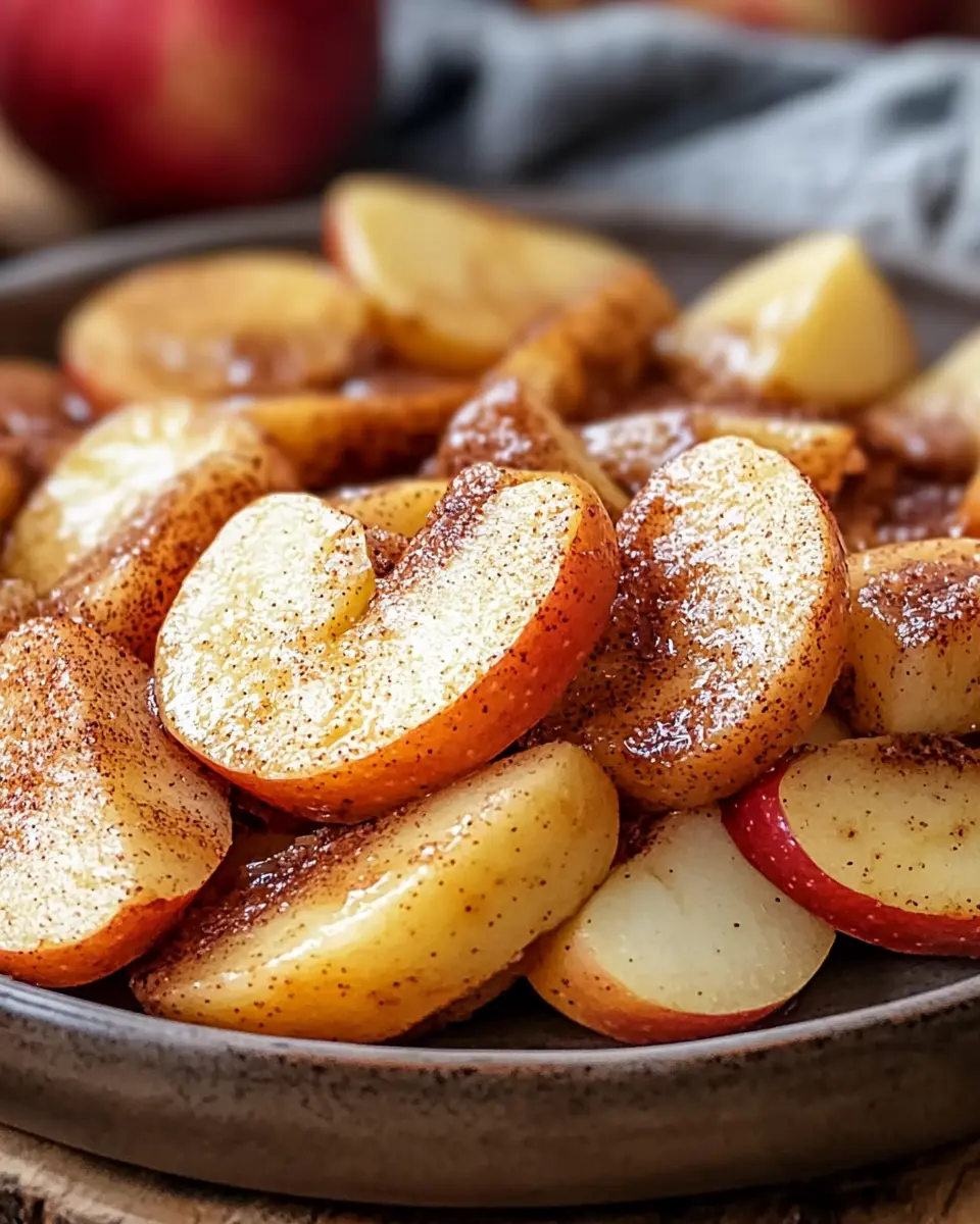 Zimt-Äpfel aus der Heißluftfritteuse
