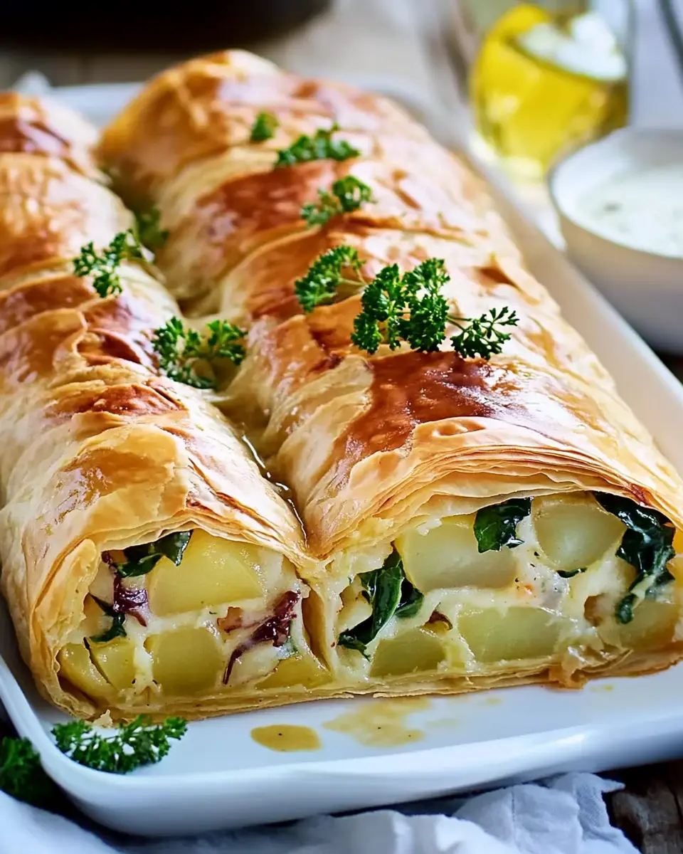 Mangold-Kartoffel-Strudel First Image First Image