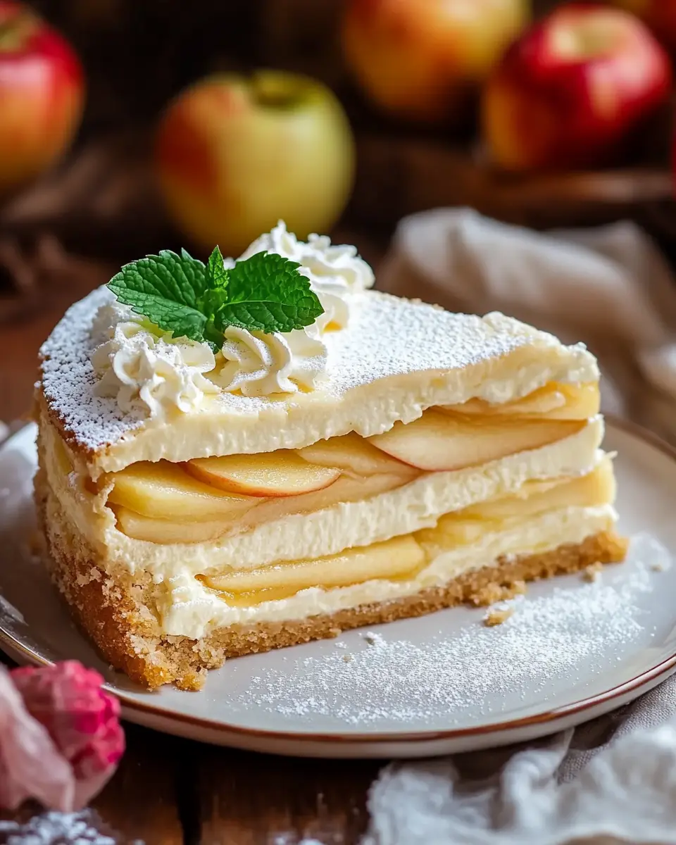 Apfel Schmand Torte: Bestes Rezept for an Irresistibly Creamy Dessert 6 z8wcnpdkq89njuaj6vyy