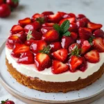 Erdbeerkuchen mit Mascarpone First Image First Image