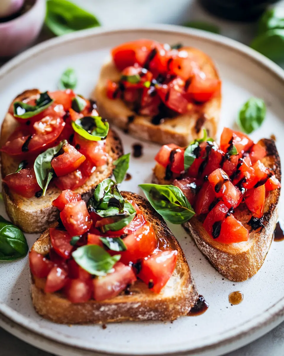 Unser tausendschönes klassisches Bruschetta Rezept First Image First Image